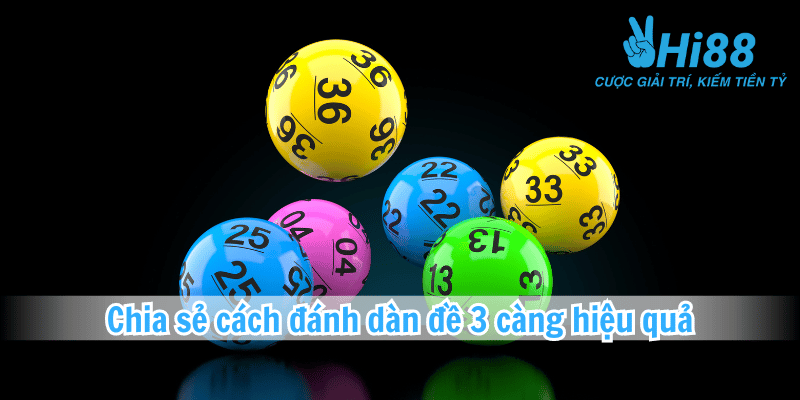 dàn đề 3 càng